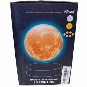 New in Box VGAZER Magnetic Levitating Moon Lamp Floating LED Night Light Touch